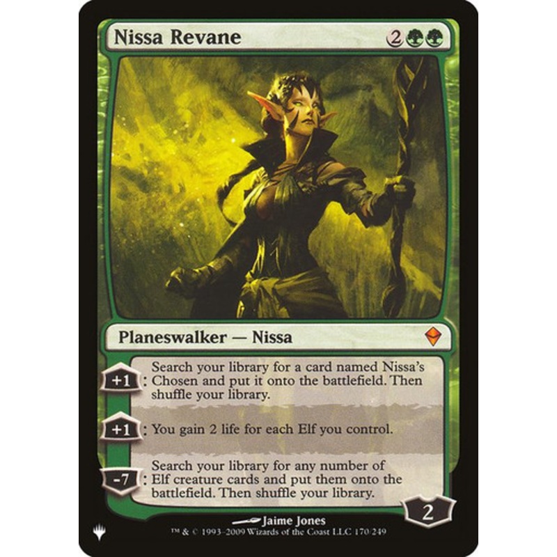 Nissa Revane (The List Reprint) | Zendikar