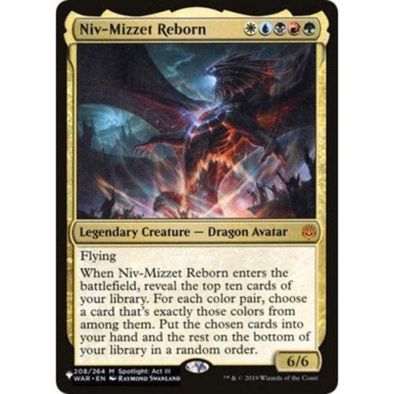 Niv-Mizzet Reborn (The List Reprint) | War of the Spark