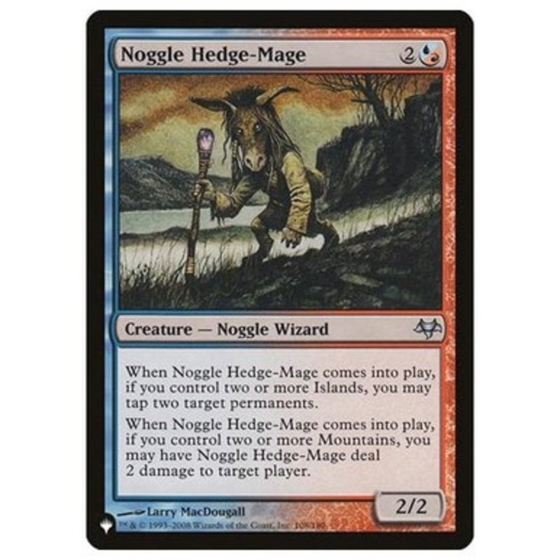 Noggle Hedge-Mage (The List Reprint) | Eventide