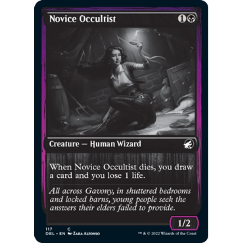 Novice Occultist | Innistrad: Double Feature