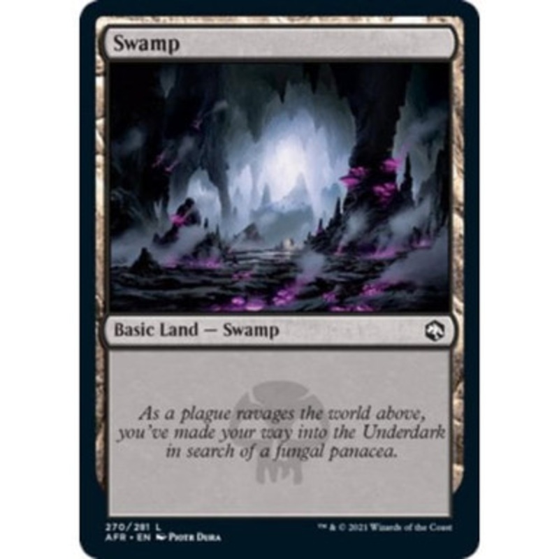 Swamp (#270) (foil) | Adventures in the Forgotten Realms
