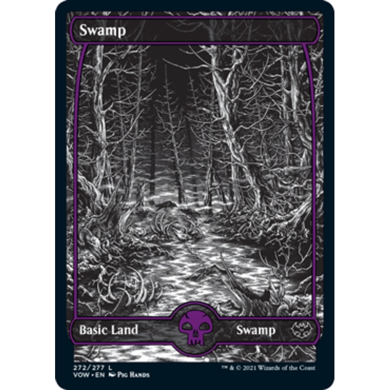 Swamp (#272) (Extended Art) | Innistrad: Crimson Vow