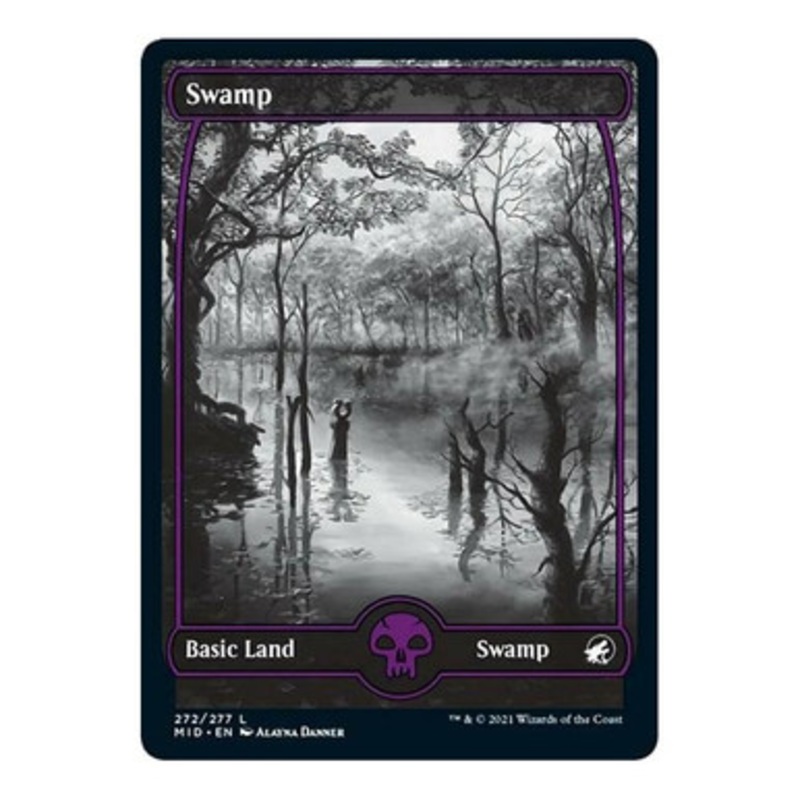 Swamp (#272) (Extended Art) | Innistrad: Midnight Hunt