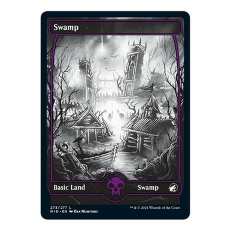 Swamp (#273) (Extended Art) | Innistrad: Midnight Hunt
