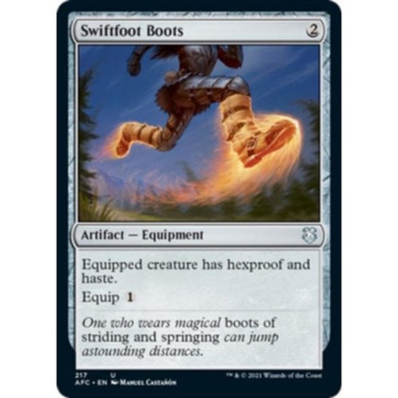 Swiftfoot Boots | Adventures in the Forgotten Realms Commander