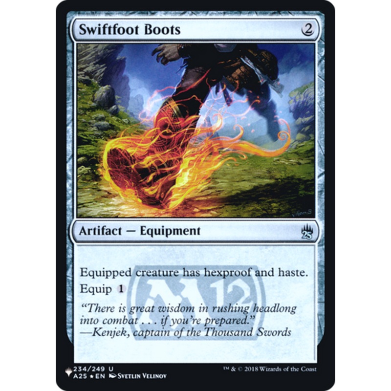 Swiftfoot Boots (The List Reprint) | Masters 25