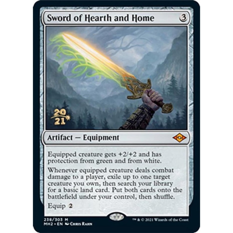 Sword of Hearth and Home (Modern Horizons 2 Prerelease foil) | Modern Horizons 2
