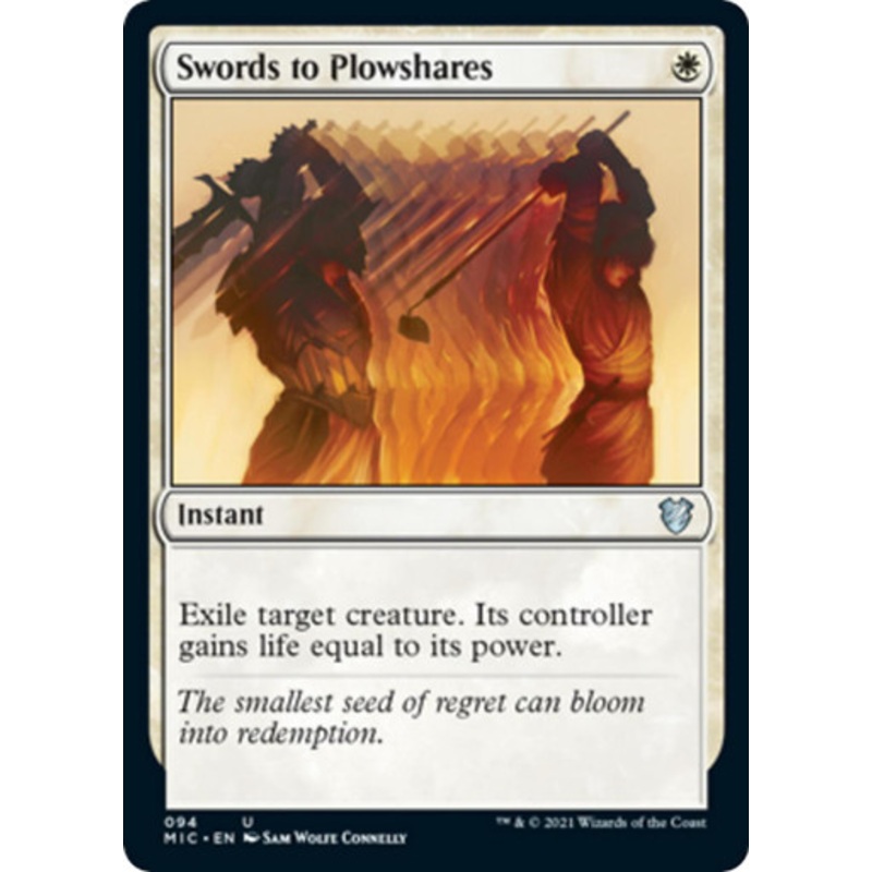 Swords to Plowshares | Innistrad: Midnight Hunt Commander