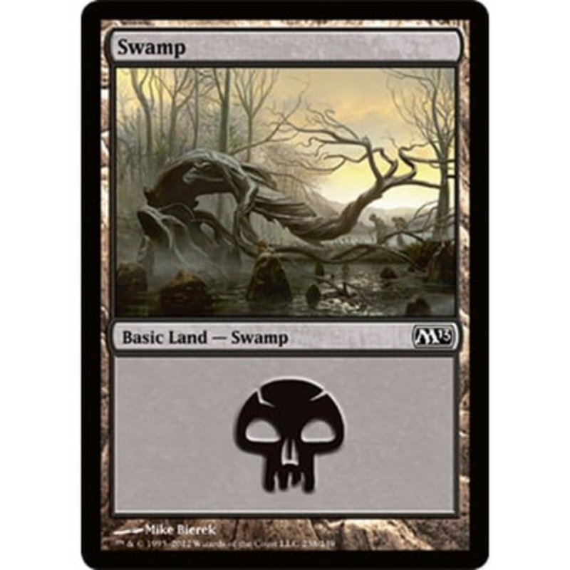 Swamp (#238) (foil) | Magic 2013 Core Set
