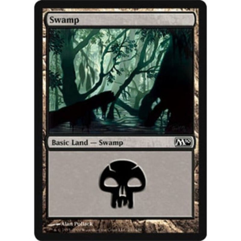 Swamp (#241) (foil) | Magic 2010 Core Set