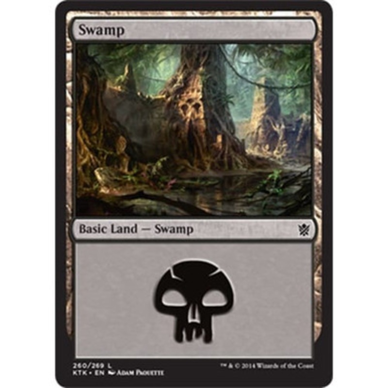Swamp (#260) | Khans of Tarkir