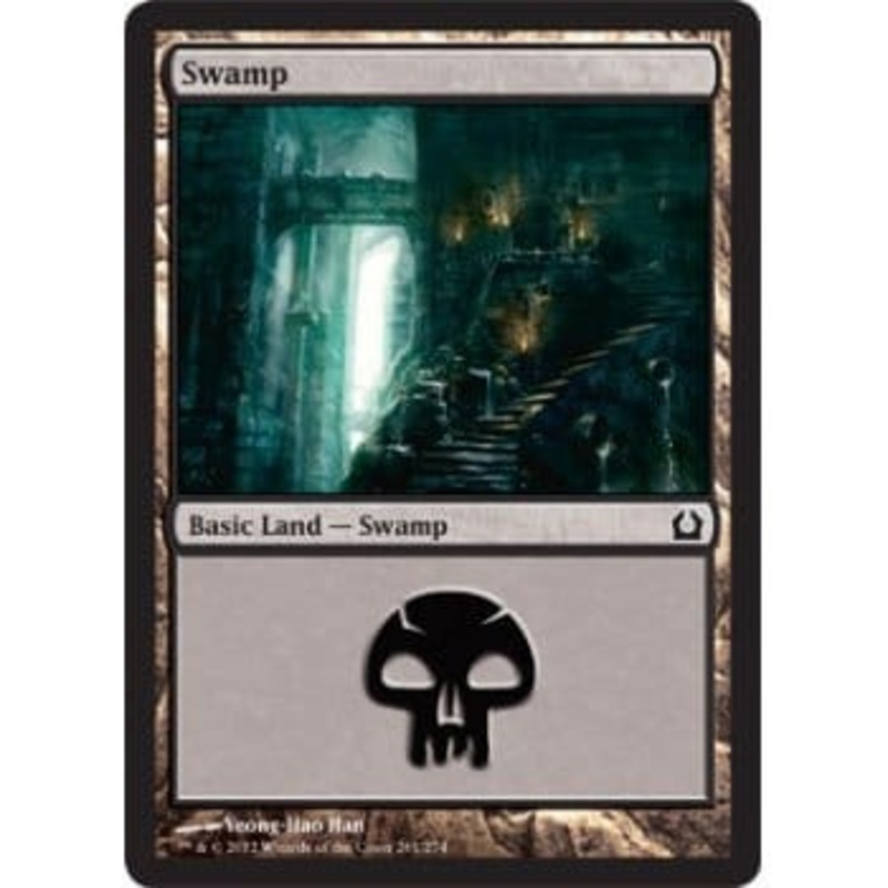 Swamp (#261) (foil) | Return to Ravnica