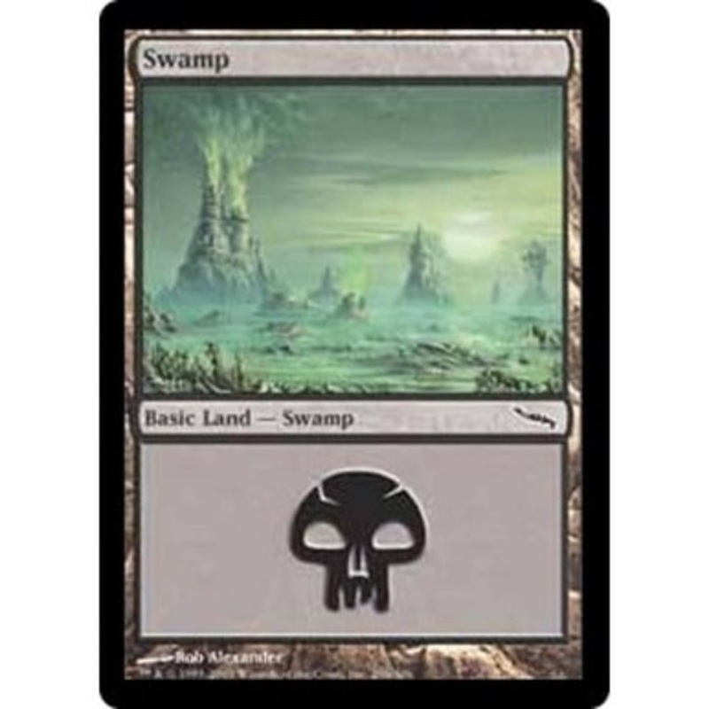 Swamp (#296) (foil) | Mirrodin