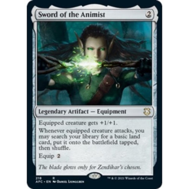 Sword of the Animist | Adventures in the Forgotten Realms Commander