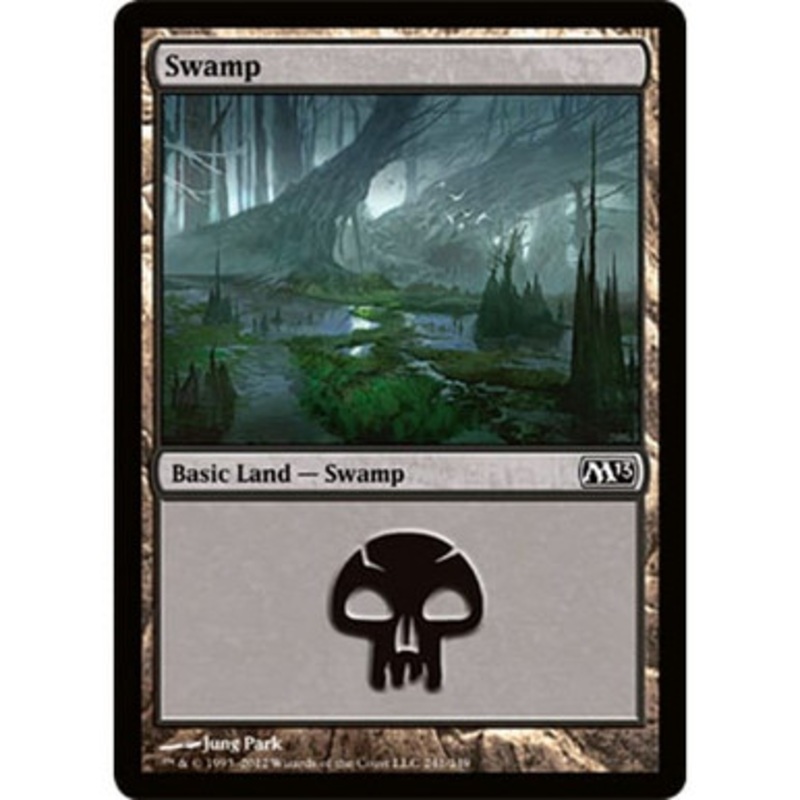 Swamp (#241) (foil) | Magic 2013 Core Set