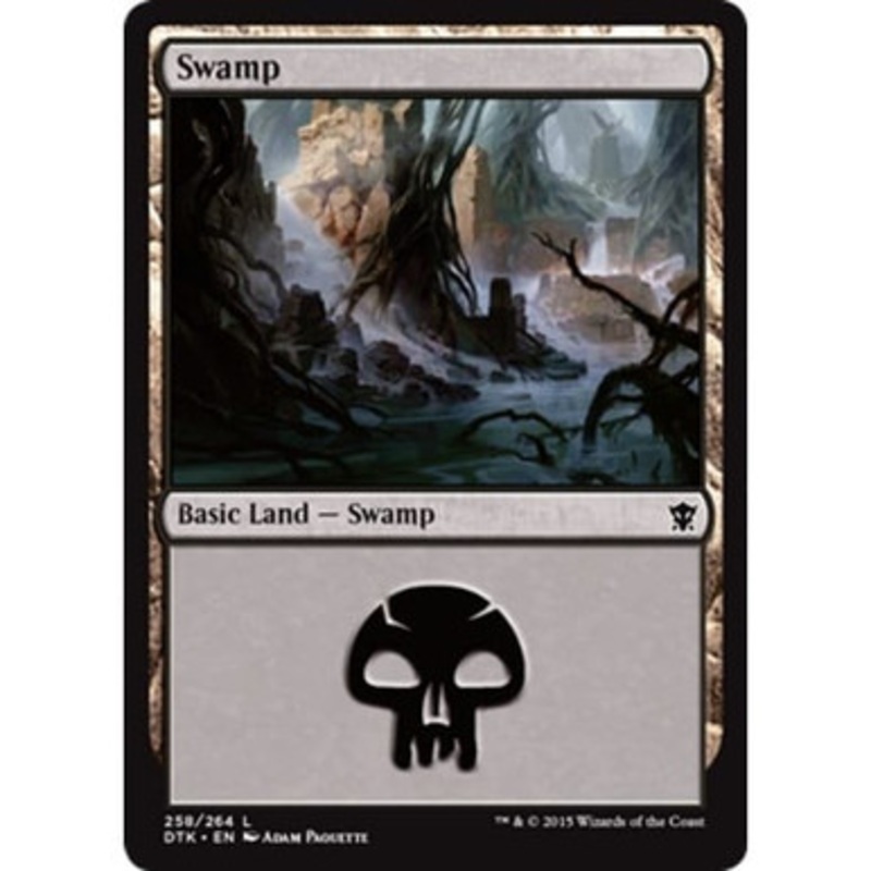 Swamp (#258) | Dragons of Tarkir