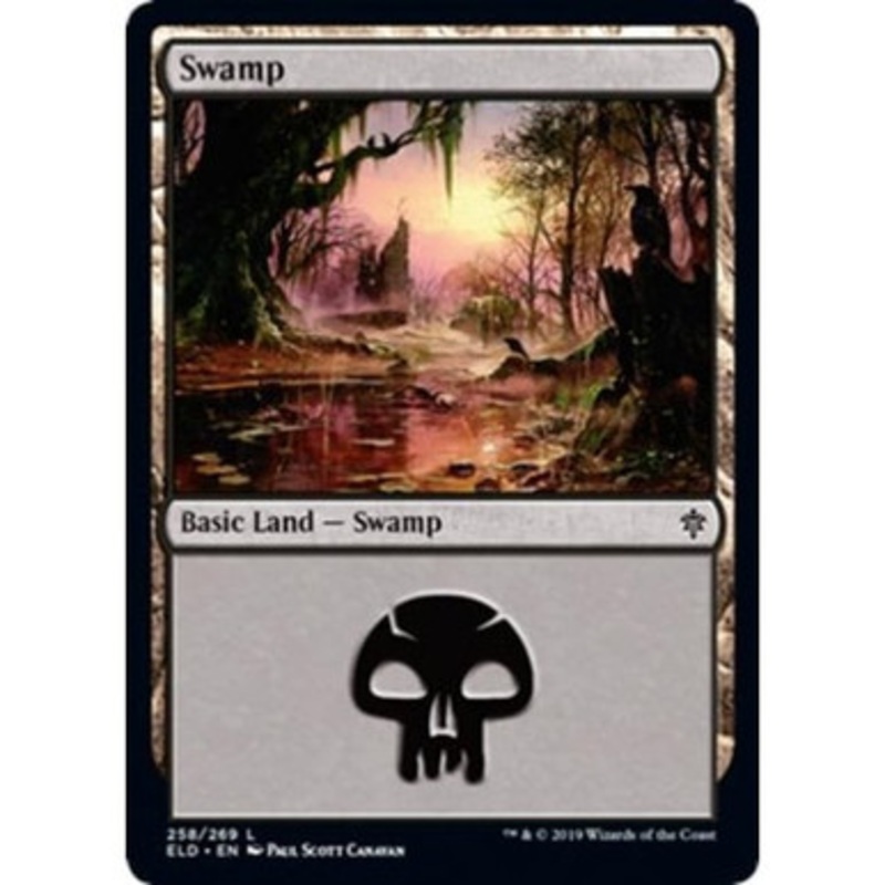 Swamp (#258) | Throne of Eldraine