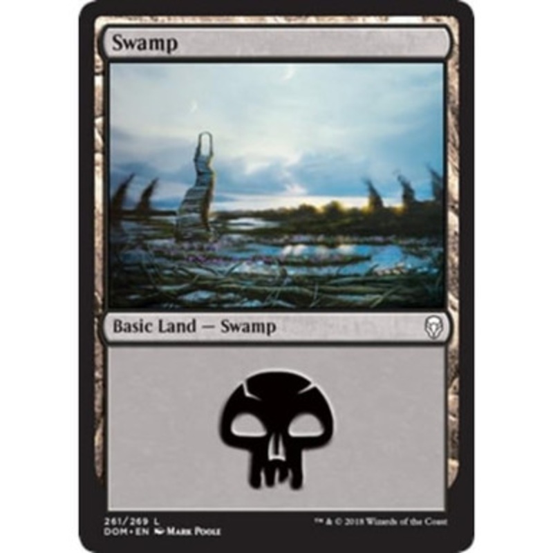 Swamp (#261) (foil) | Dominaria