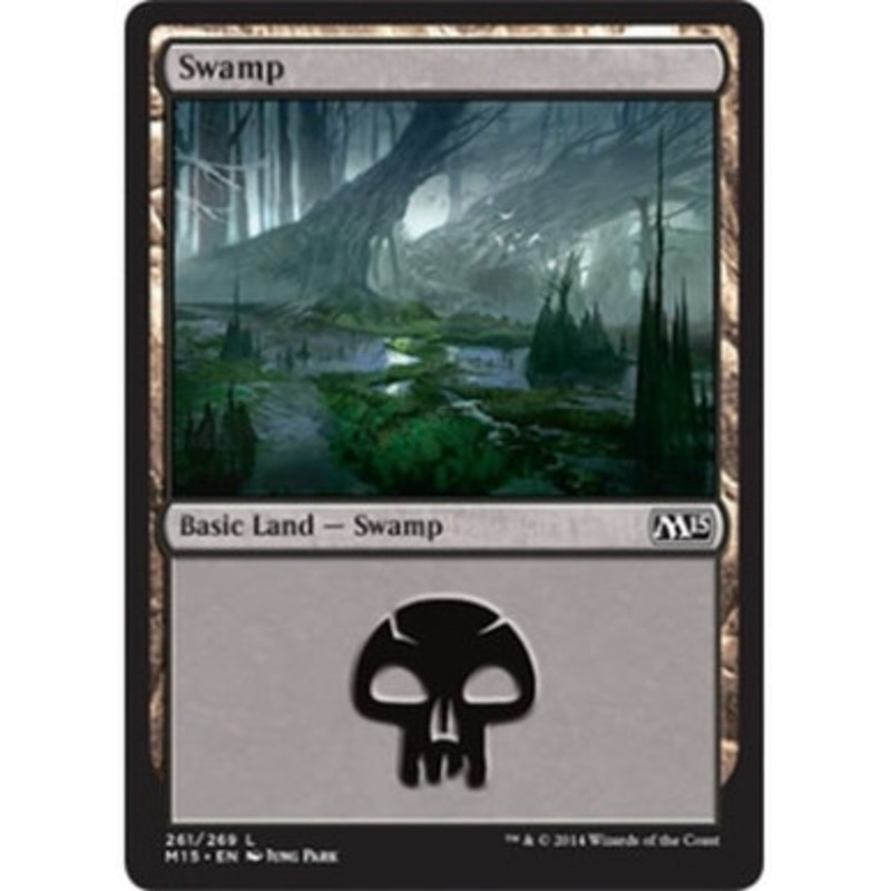Swamp (#261) (foil) | Magic 2015 Core Set