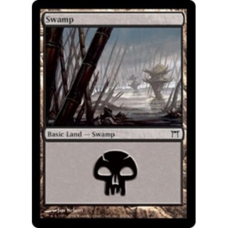 Swamp (#296) | Champions of Kamigawa