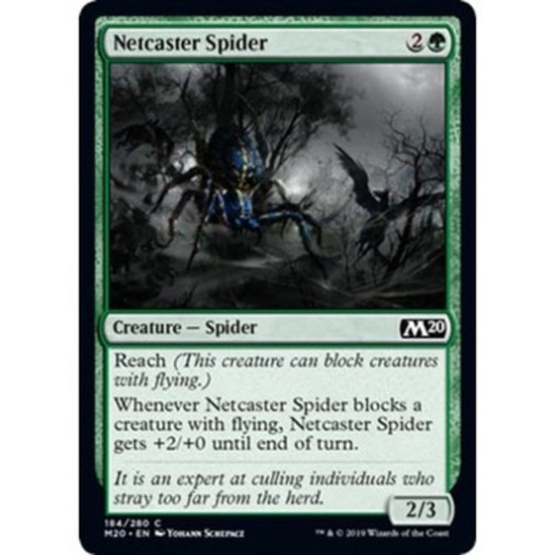 Netcaster Spider (foil) | Core Set 2020
