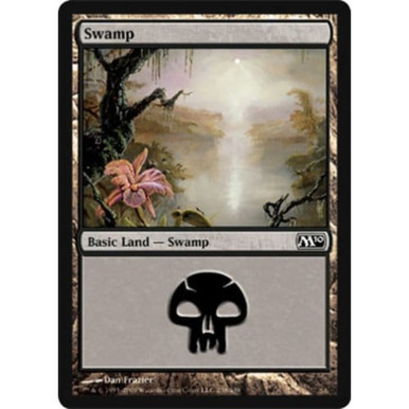 Swamp (#238) (foil) | Magic 2010 Core Set