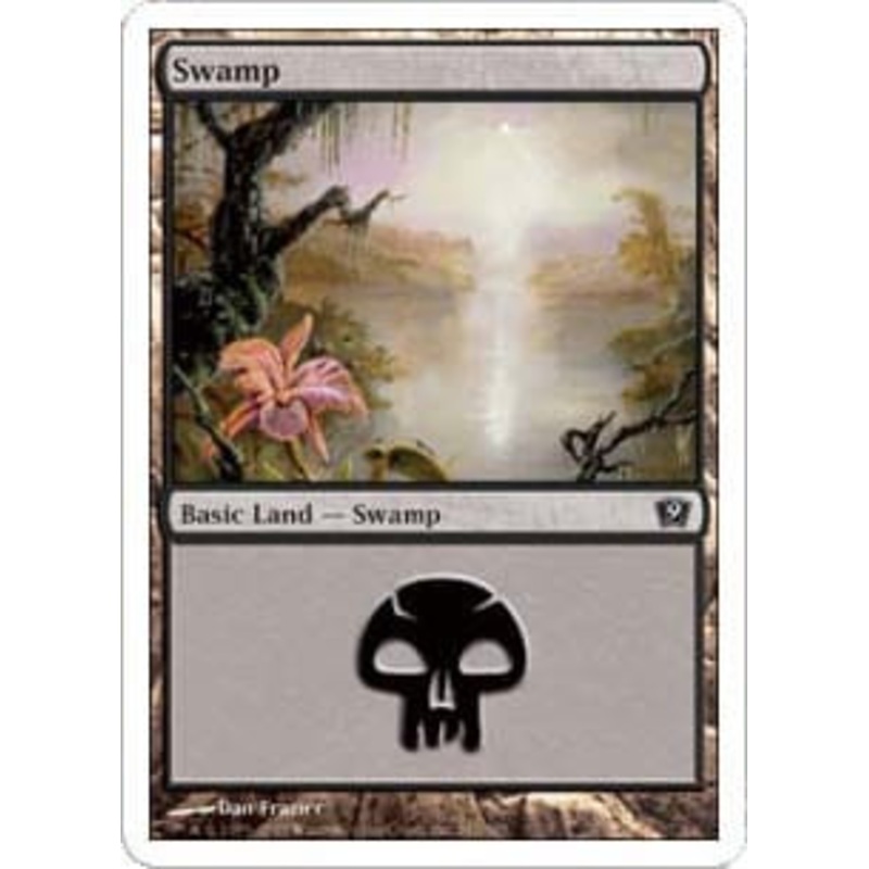Swamp (#341) (foil) | 9th Edition