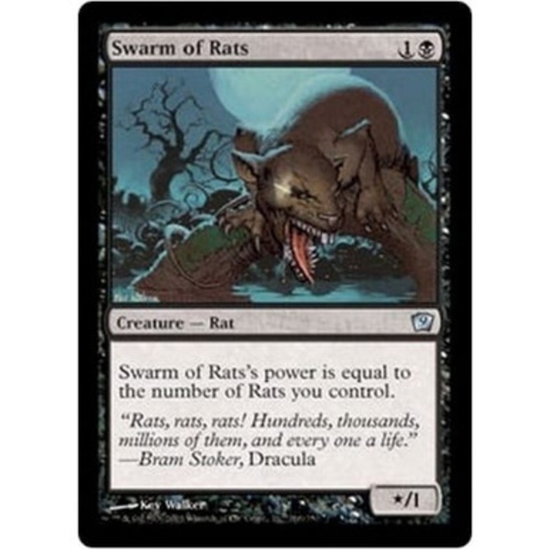 Swarm of Rats (foil) | 9th Edition