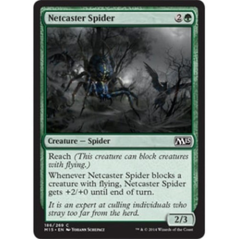 Netcaster Spider (foil) | Magic 2015 Core Set