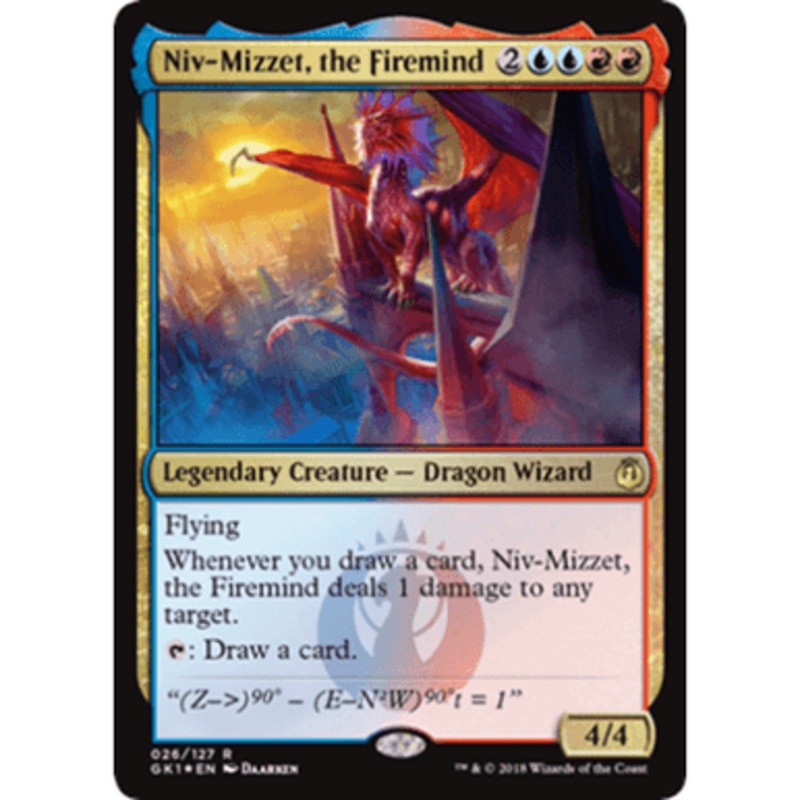 Niv-Mizzet, the Firemind (foil) | Guilds of Ravnica Guild Kits