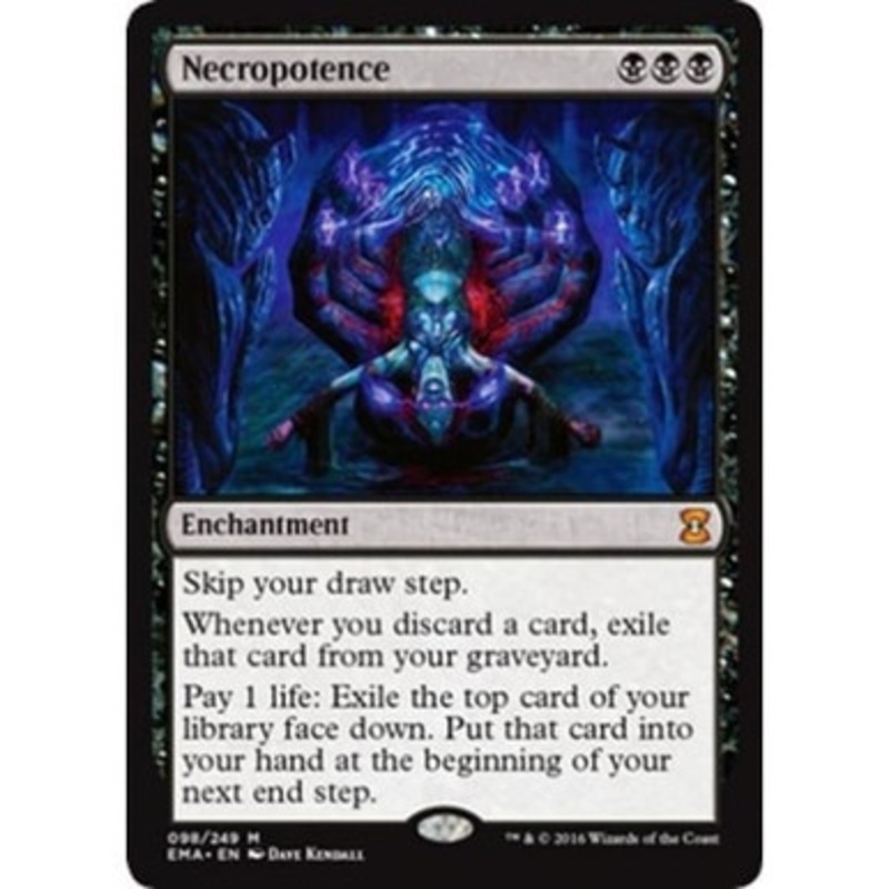 Necropotence (foil) | Eternal Masters