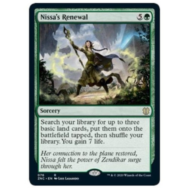 Nissa’s Renewal | Zendikar Rising Commander