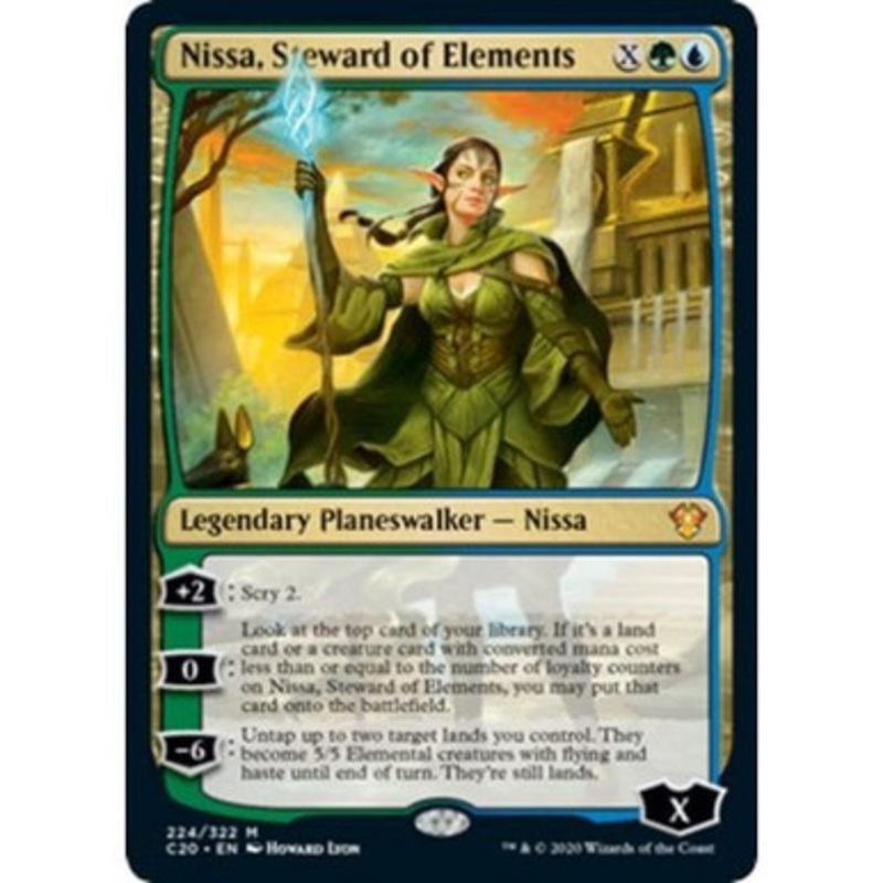 Nissa, Steward of Elements | Commander 2020