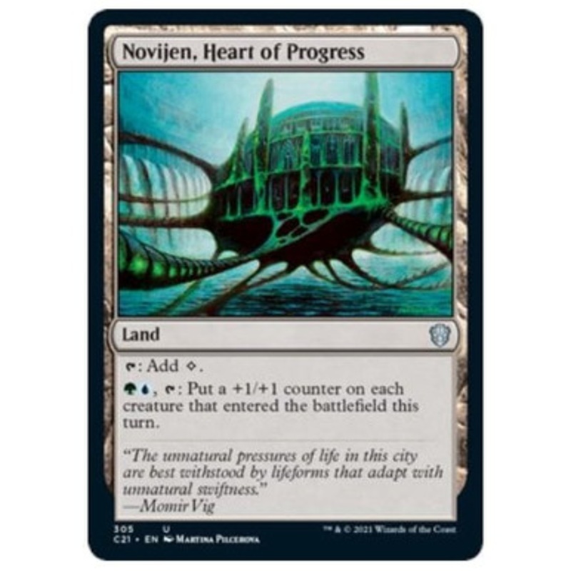 Novijen, Heart of Progress | Commander 2021