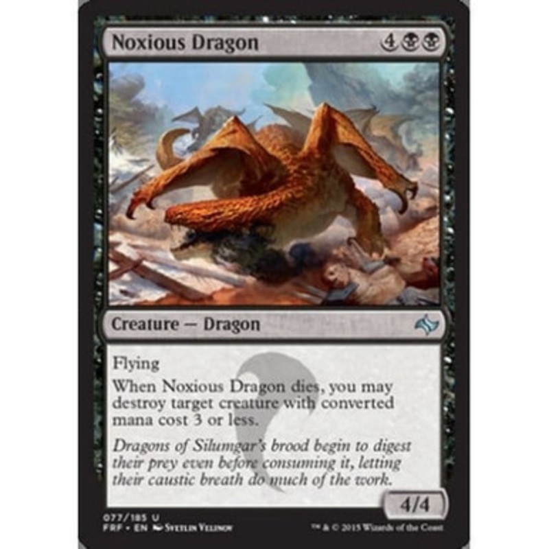 Noxious Dragon (foil) | Fate Reforged