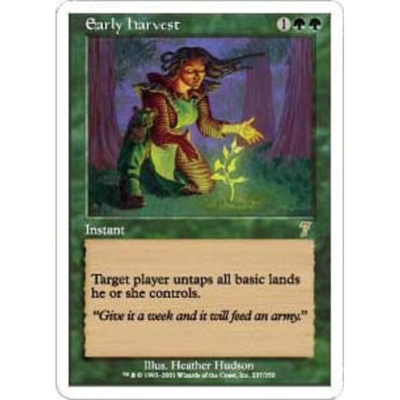 Early Harvest | 7th Edition