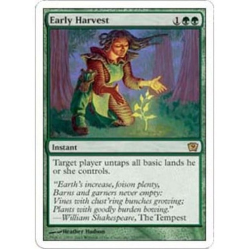 Early Harvest | 9th Edition