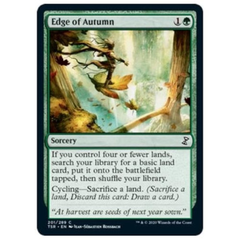Edge of Autumn (foil) | Time Spiral Remastered