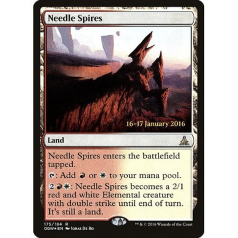 Needle Spires (Oath of the Gatewatch Prerelease foil) | Promotional Cards