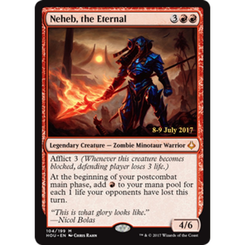 Neheb, the Eternal (Hour of Devastation Prerelease Foil) | Promotional Cards