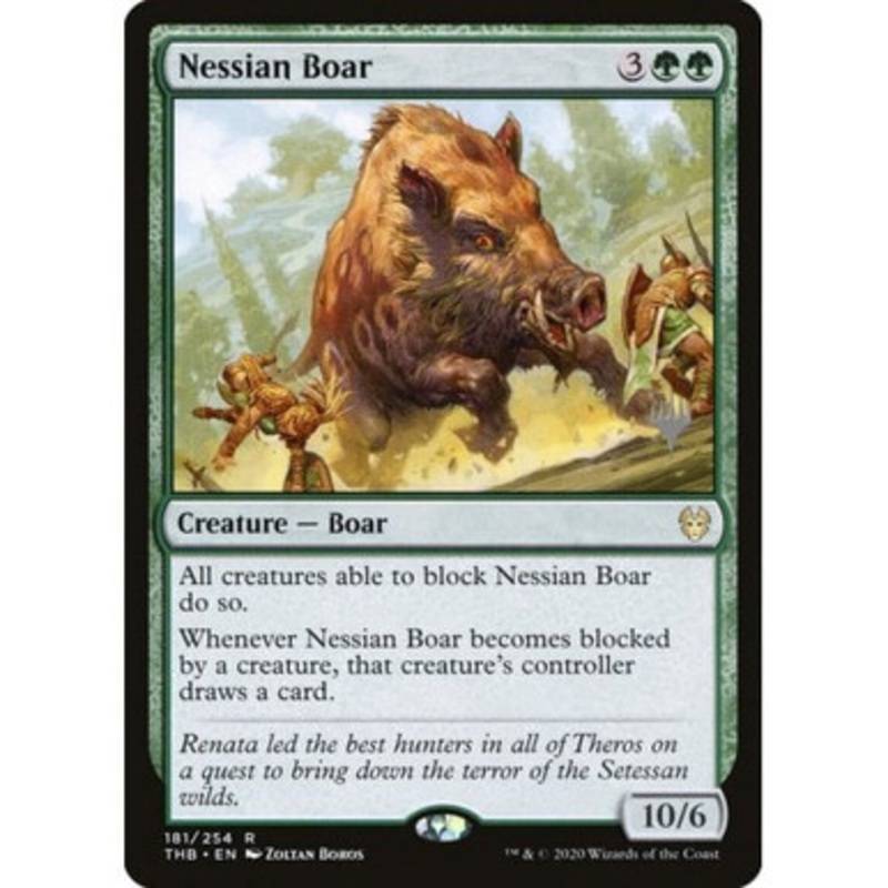 Nessian Boar (Promo Pack non-foil) | Promotional Cards