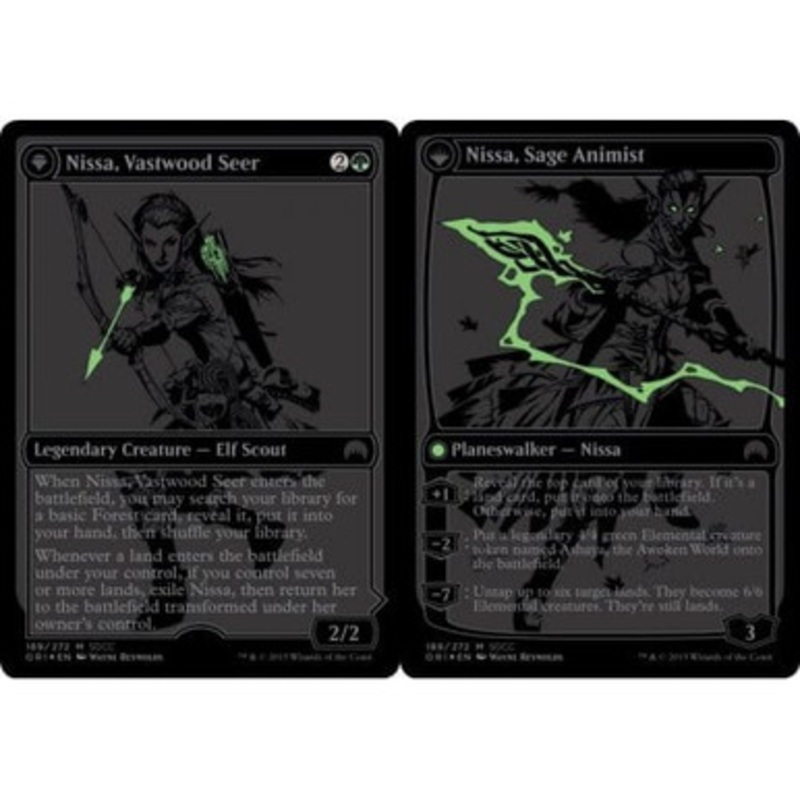 Nissa, Vastwood Seer (Nissa, Sage Animist) (SDCC Promo 2015 foil) | Promotional Cards