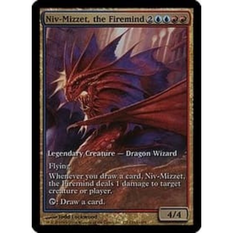 Niv-Mizzet, the Firemind (Extended Art foil) | Promotional Cards