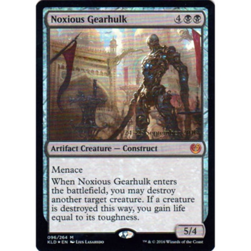 Noxious Gearhulk (Kaladesh Prerelease foil) | Promotional Cards