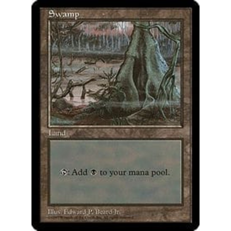 Swamp (APAC Land Red – New Zealand) | Promotional Cards