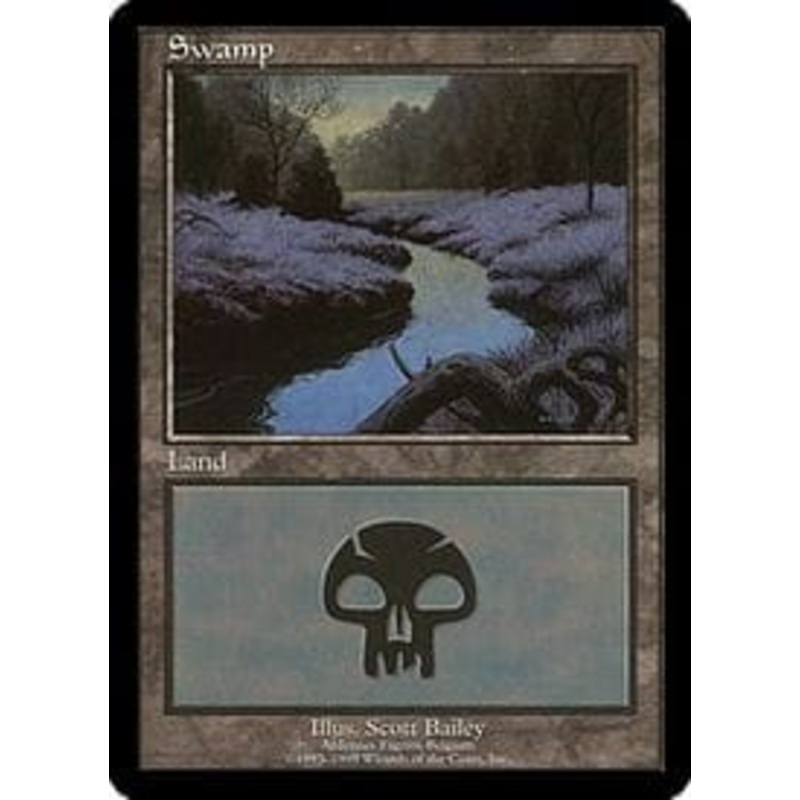 Swamp (EURO Land Blue – Belgium) | Promotional Cards