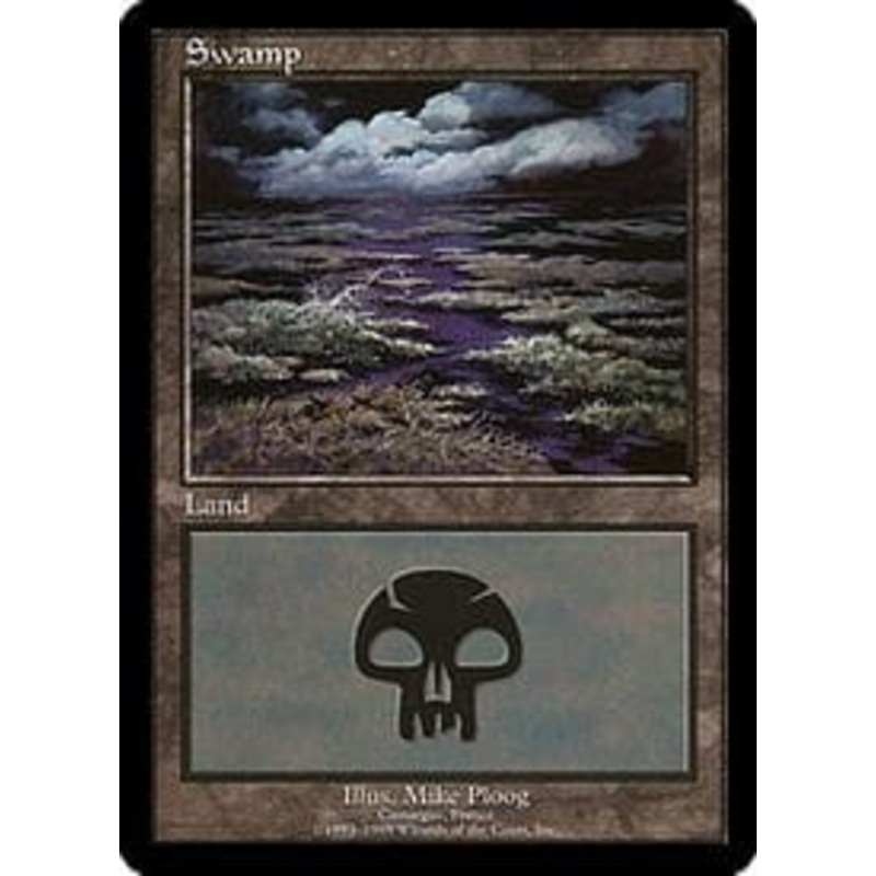Swamp (EURO Land Purple – France) | Promotional Cards