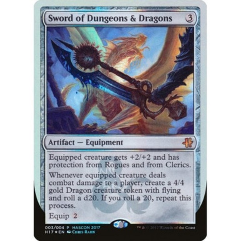 Sword of Dungeons & Dragons (HASCON 2017 Foil) | Promotional Cards