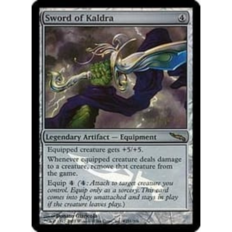 Sword of Kaldra (Mirrodin Prerelease foil) | Promotional Cards