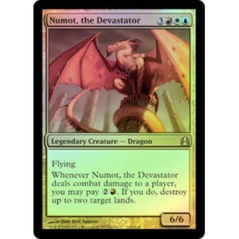 Numot, the Devastator (Oversized Foil) | Commander